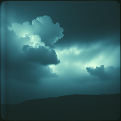The sky was darkened