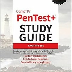 KINDLE CompTIA PenTest+ Study Guide: Exam PT0-002 (Sybex Study Guide) BY Mike Chapple (Author),