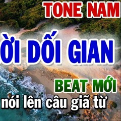 Karaoke Những Lời Dối Gian Tone Nam
