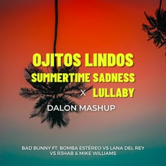 Ojitos Lindos x Summertime Sadness x Lullaby (Dalon Mashup) - Bad Bunny vs Lana Del Rey vs R3hab
