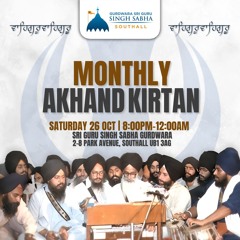 Bhai Tarsem Singh Ji - Southall Monthly October 2024