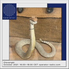 Olsvangèr · Live at Operator · (13.10.2021)