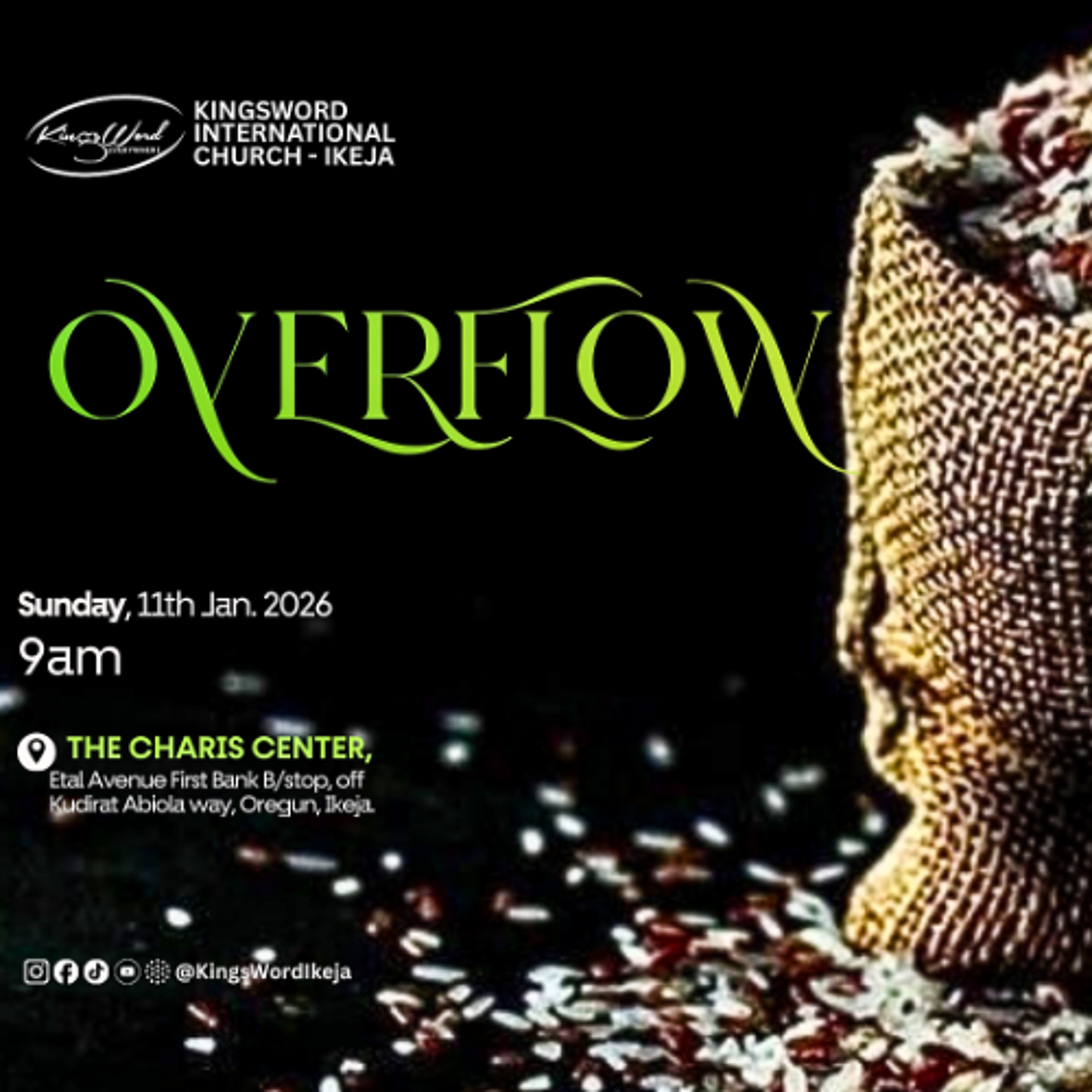SUNDAYS@CAMP DAVID - COMBINED HOMECOMING SERVICE - OVERFLOW - 11TH JANUARY 2026