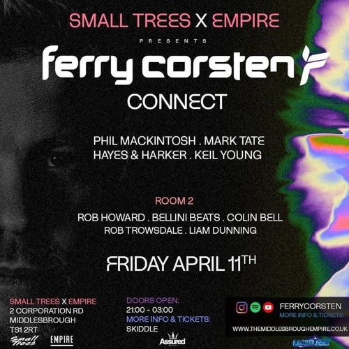 Classic 00s Hard Trance Closing Set - Vinyl Only - Small Trees @ The Empire