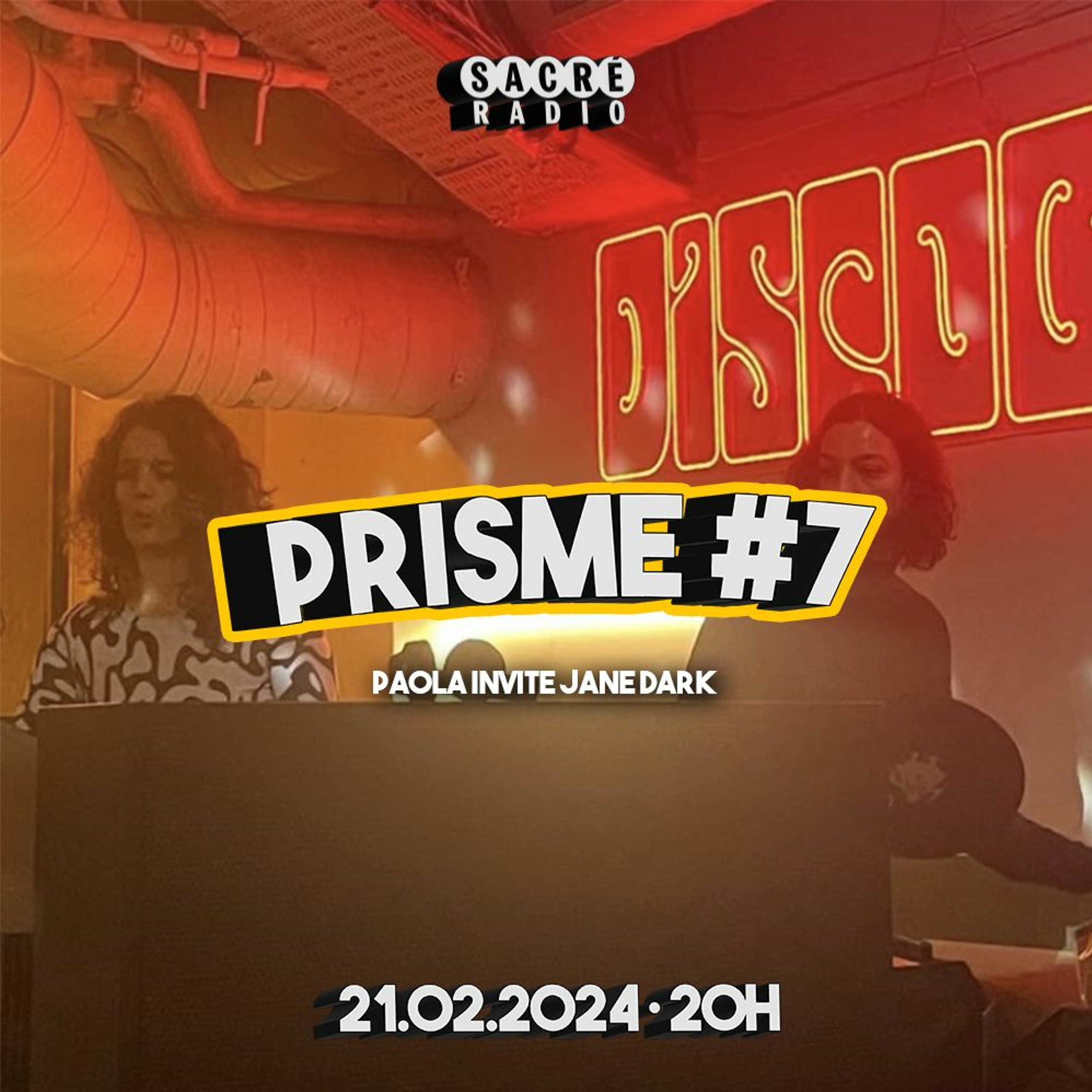 Prisme %237 – Paola invite Jane Dark / Techno & Electro mix