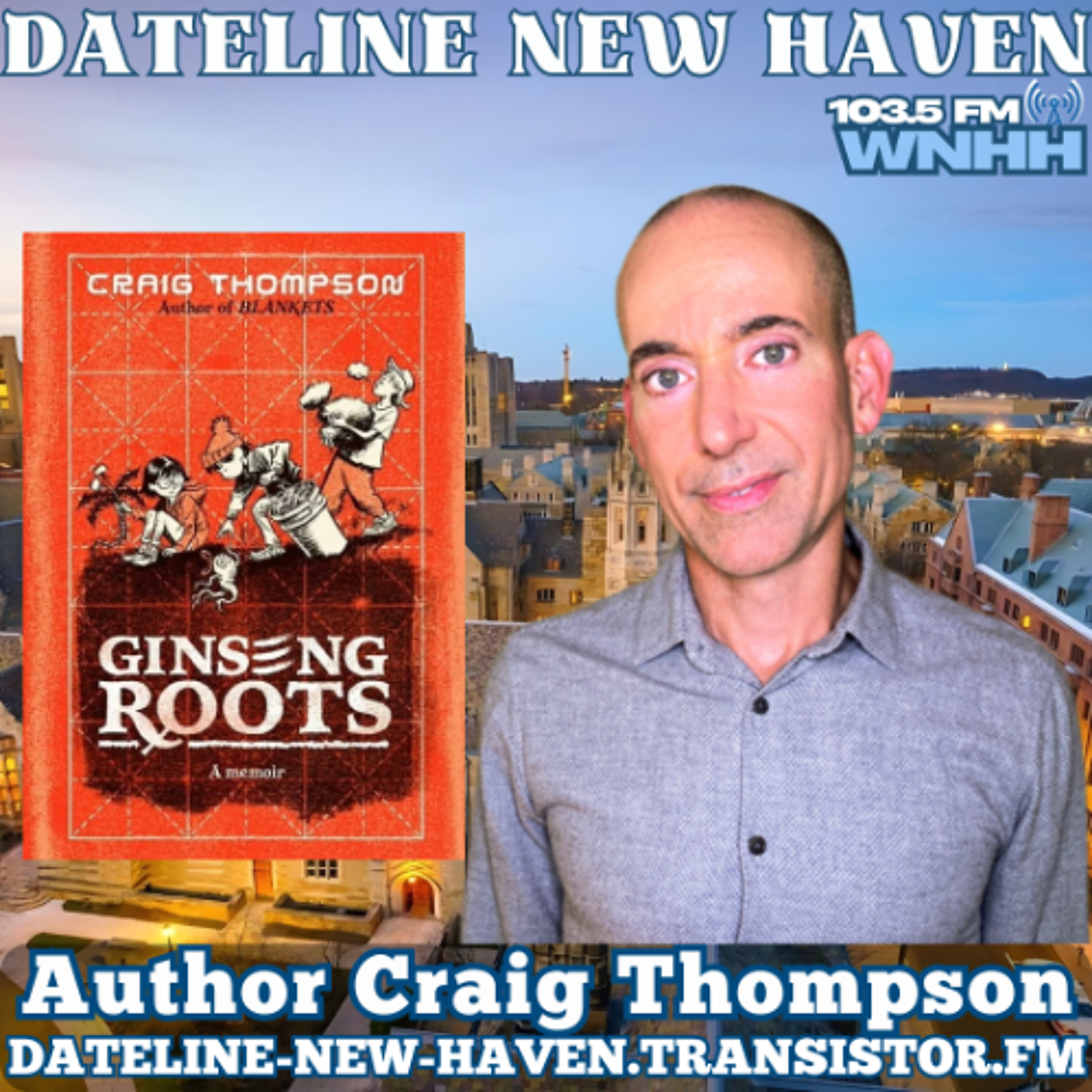 Dateline New Haven: Author Craig Thompson episode artwork