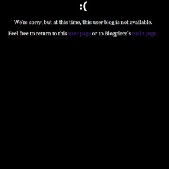 blog unavailable
