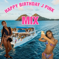 Happy Birthday J Pink Mix