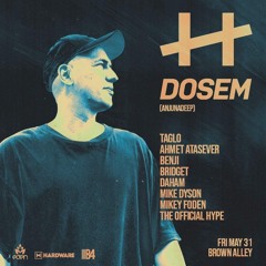 Dosem Closing Side Room - Brown Alley, Melbourne May '24