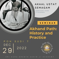 Presentation | Akhand Path: History & Practice