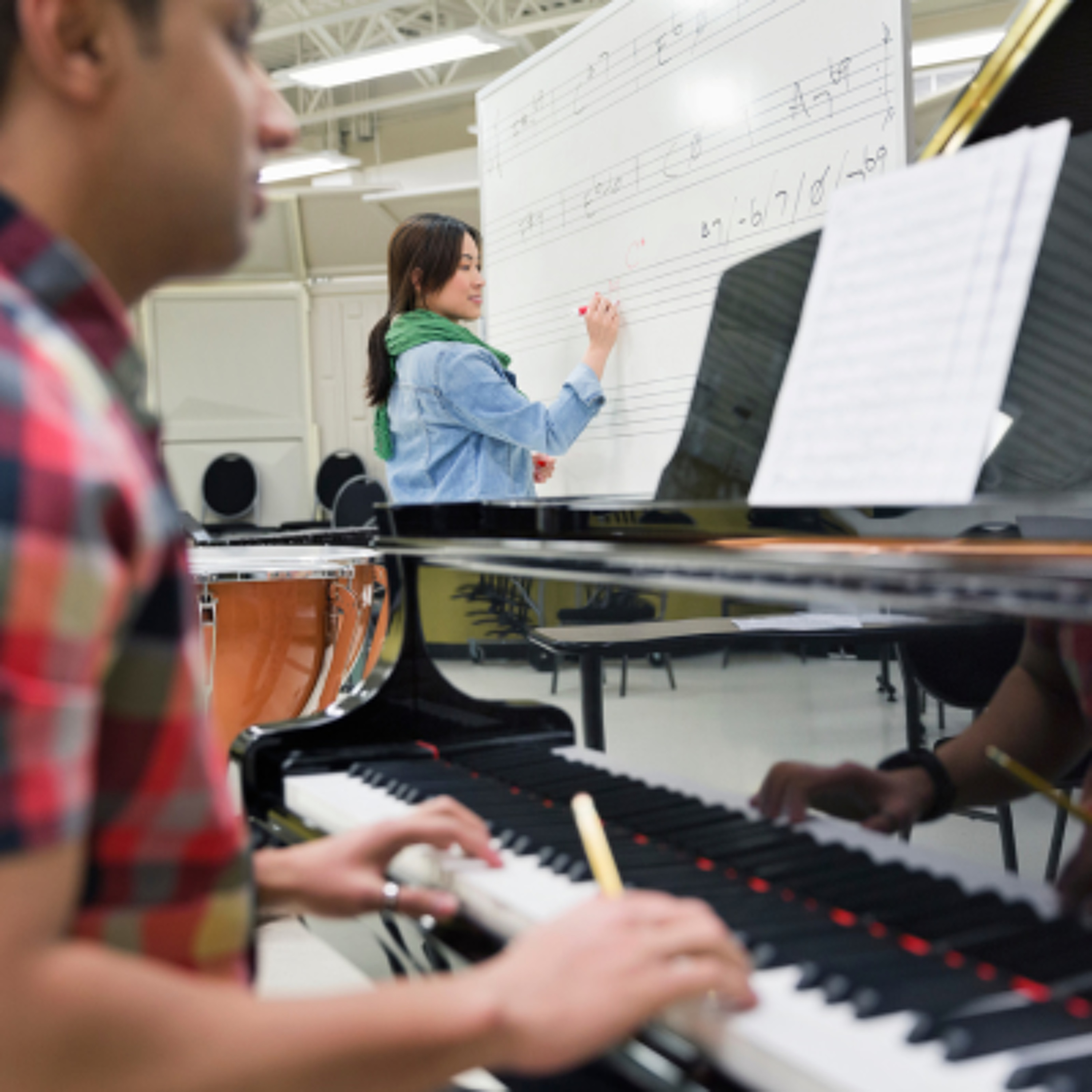 How does Artificial Intelligence come to play in college music classes? episode artwork