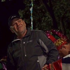 Canto al Niño Dios de Las Palmas por el alferez Juan Cisternas con el baile chino El Tebal.