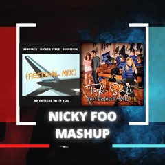 Afrojack x Lucas&Steve x DV x TaylorSwift - Anywhere With You x You Belong With Me(Nicky Foo Mashup)