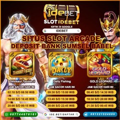IDEBET Agen Judi Tembak Ikan Deposit Via Bank Sumsel Babel Online