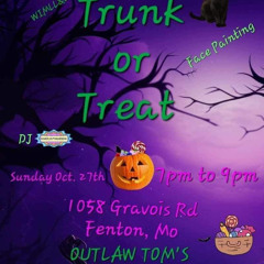 Weed Is My Love Language & Outlaw Toms Community Trunk Or Treat KholdPhuzion Set