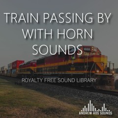 Freight Train With Horn 01 - TRNDisel, Train, Horn, Passing, Day, Bell, Screech, ZOOM H5