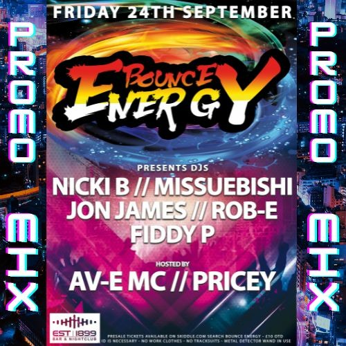 Bounce Energy Vol 4 (Est - 1899 Promotional Mix)