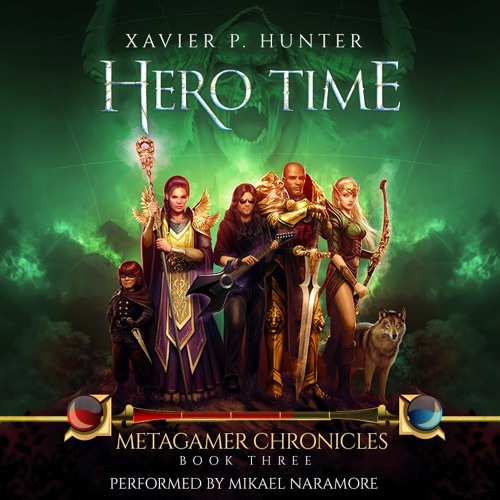 Hero Time, narrated by Mikael Naramore