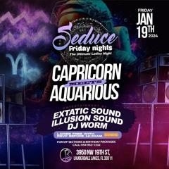 WORM X EXTATIC SOUND X ILLUSION SOUND - SEDUCE LIVE AUDIO
