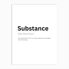 Substance