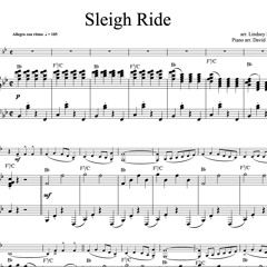 Sleigh Ride Piano Accompaniment Sample
