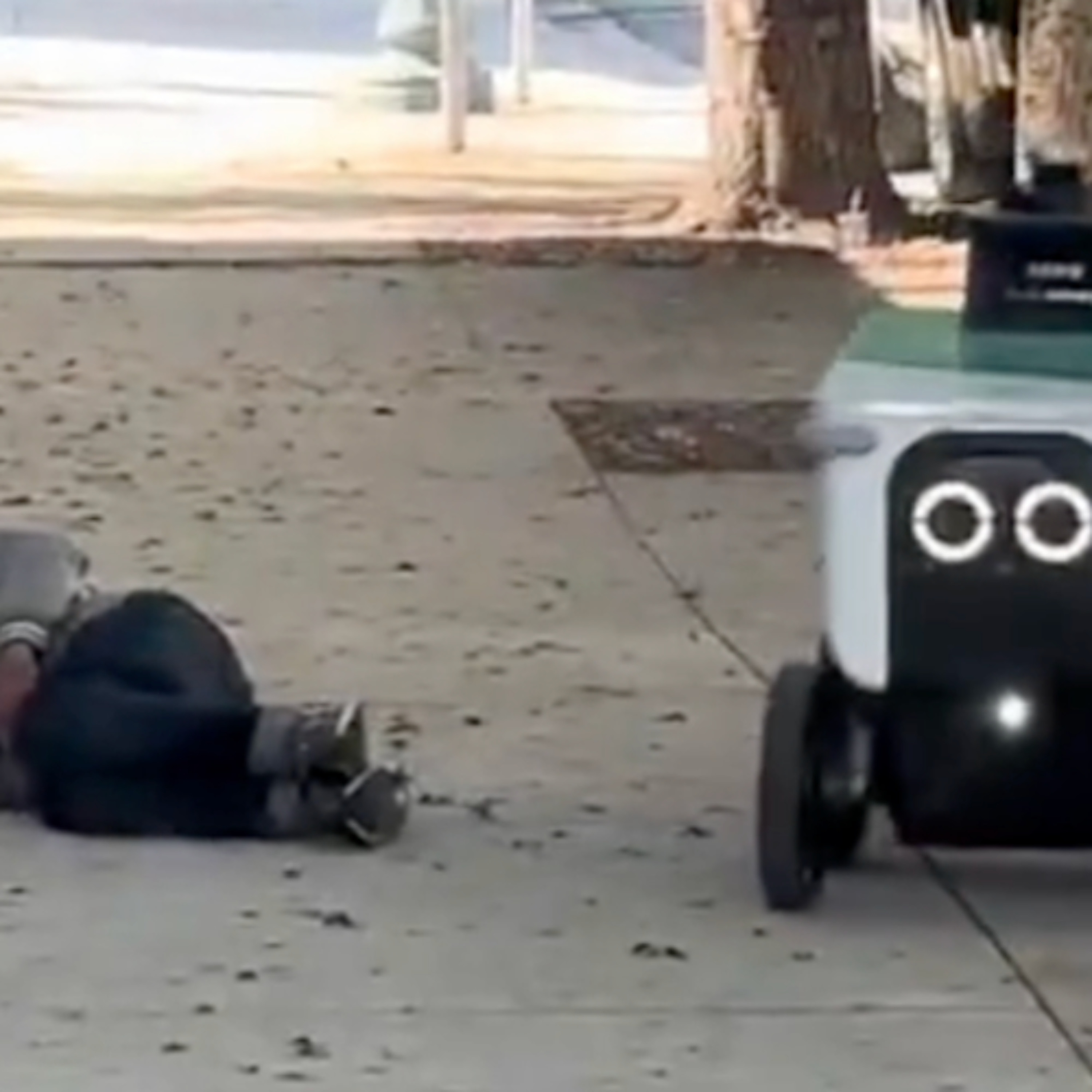 Meditations On A Delivery Robot Steering To Avoid A Homeless Man On The Sidewalk