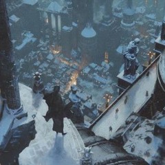 Castle in Snow - Daybreak