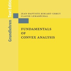 Audiobook Fundamentals of Convex Analysis (Grundlehren Text Editions) free acces