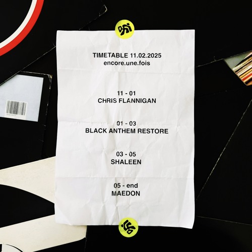 Chris Flannigan @ OXI, Berlin [11/02/25]