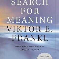 Free read✔ Man's Search for Meaning