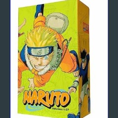 {pdf} ⚡ Naruto Box Set 1: Volumes 1-27 with Premium (Naruto Box Sets)     Paperback – Box set, Aug
