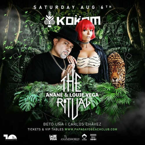 Carlos Chávez Live at Papagayo Beach Club "KOKOM" (Warm Up for Anane & Louie Vega)