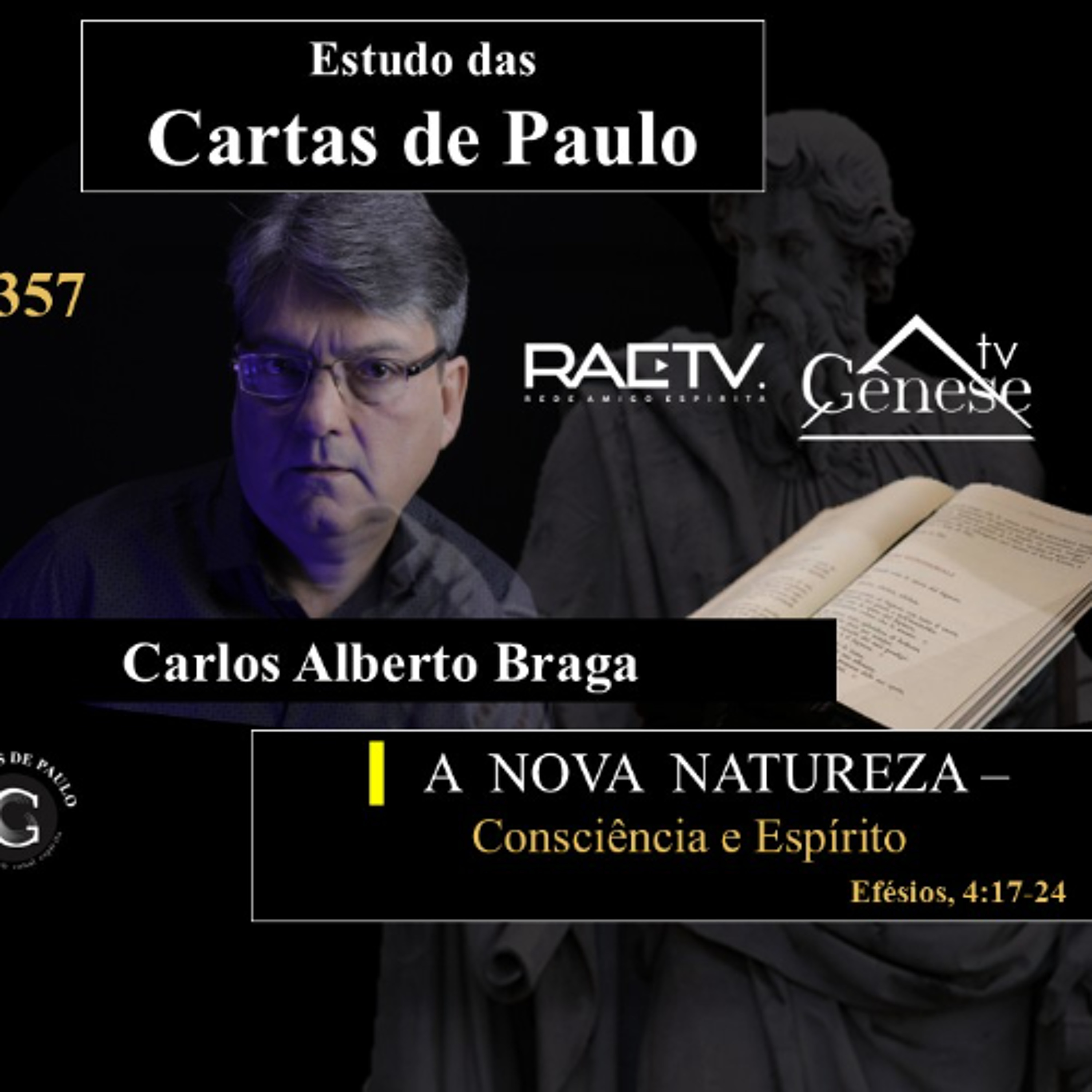 Estudo (357) Cartas de Paulo - A Nova Natureza episode artwork