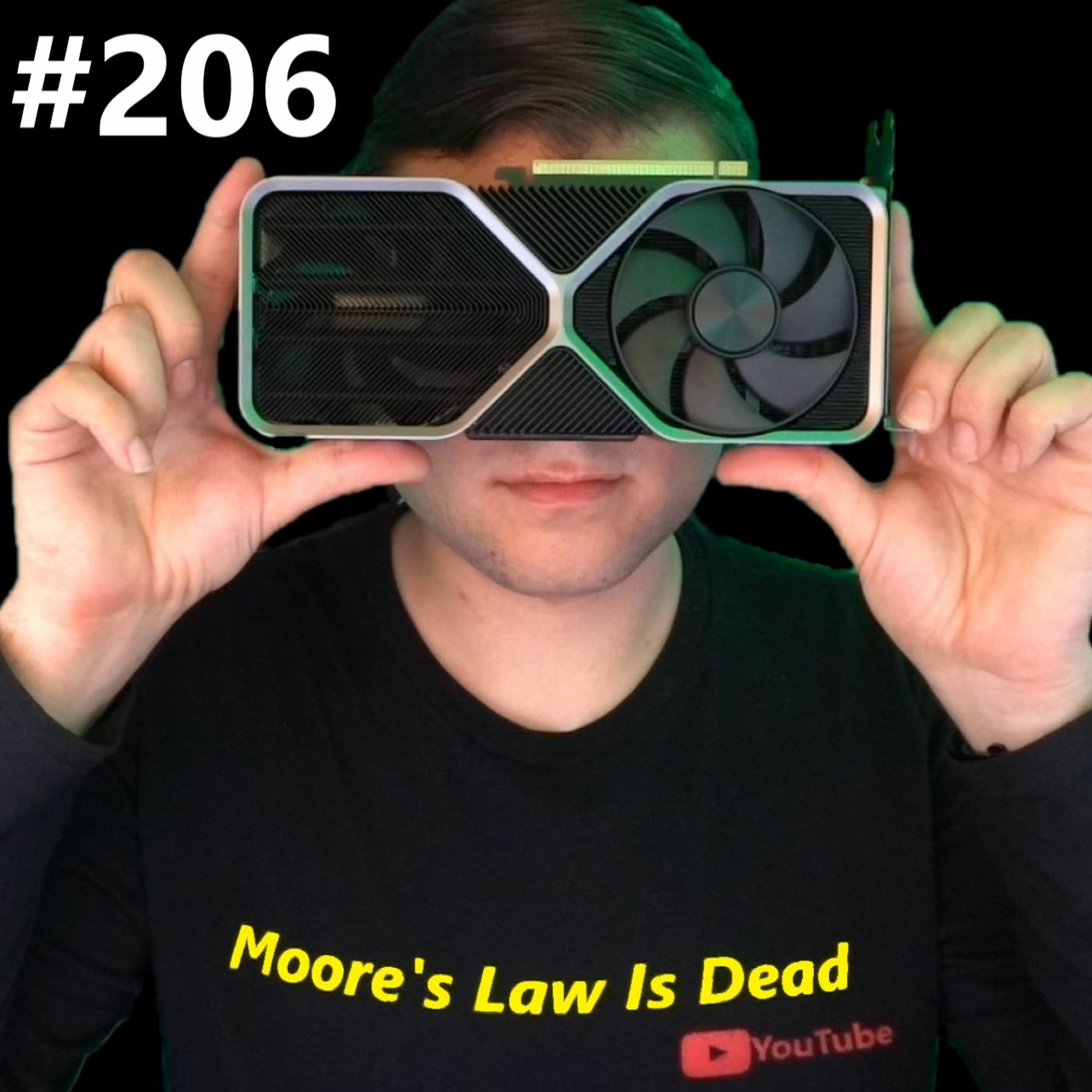 cover of episode 206. RTX 4060 Ti 16GB, RX 7600 8GB, Zen 5 R9 8950X, ASUS ROG Ally, AMD 7940HS Review