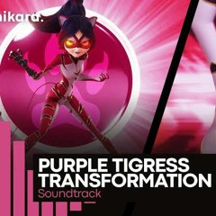 MIRACULOUS | SOUNDTRACK: Purple Tigress's Transformation & Clout [CROCODUEL SEASON 4]