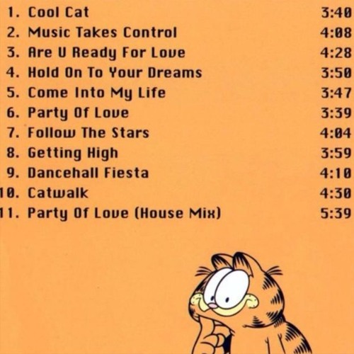 Garfield - Keep Cool, Cat (CD quality)