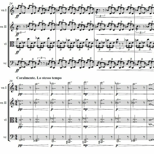 Pawel Strzelecki: String Quartet No. 6 (2020).