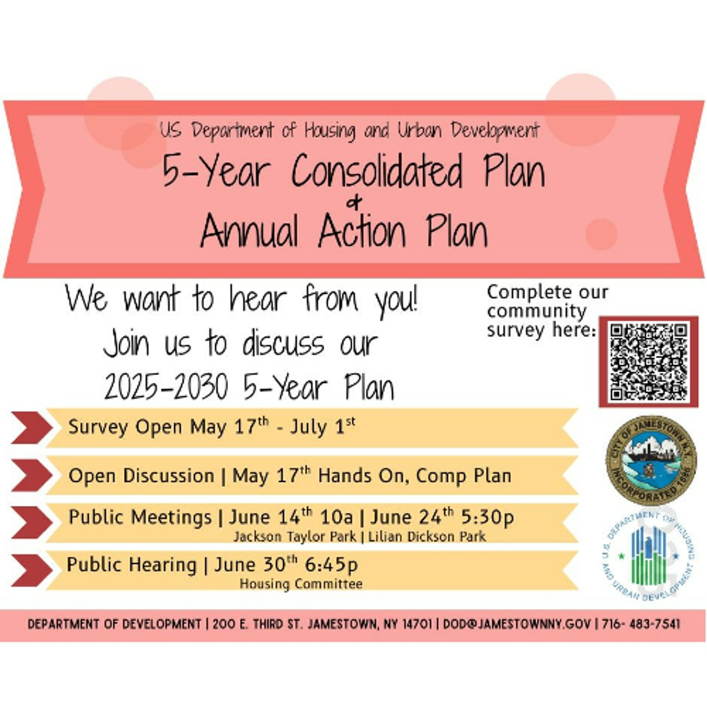 Community Matters - Jamestown Annual Action Plan - June 12, 2025 episode artwork