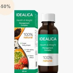 Idealica: Gotas para una fórmula segura y sostenible para bajar de peso (Spain)