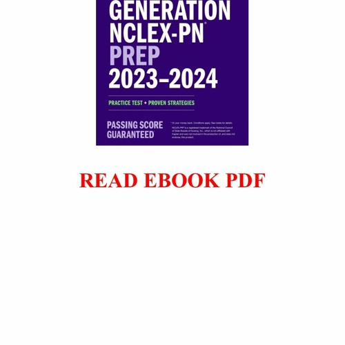 Stream *DOWNLOAD 🌟 Next Generation NCLEXPN Prep 20232024 Practice