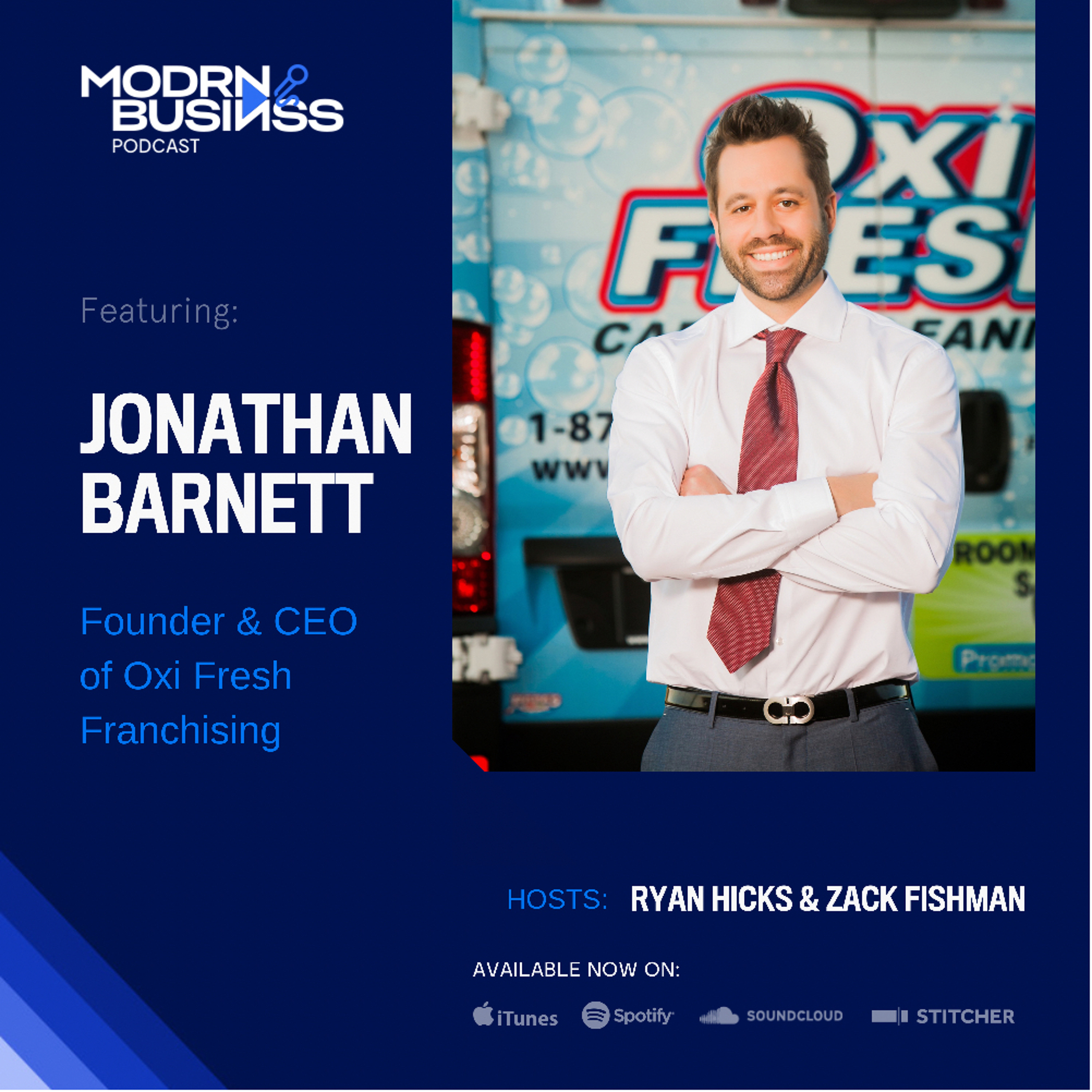 Jonathan Barnett, CEO of Oxi Fresh Franchising Co.