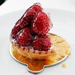 Hidden Raspberry Tartlet Half [disquiet0540]
