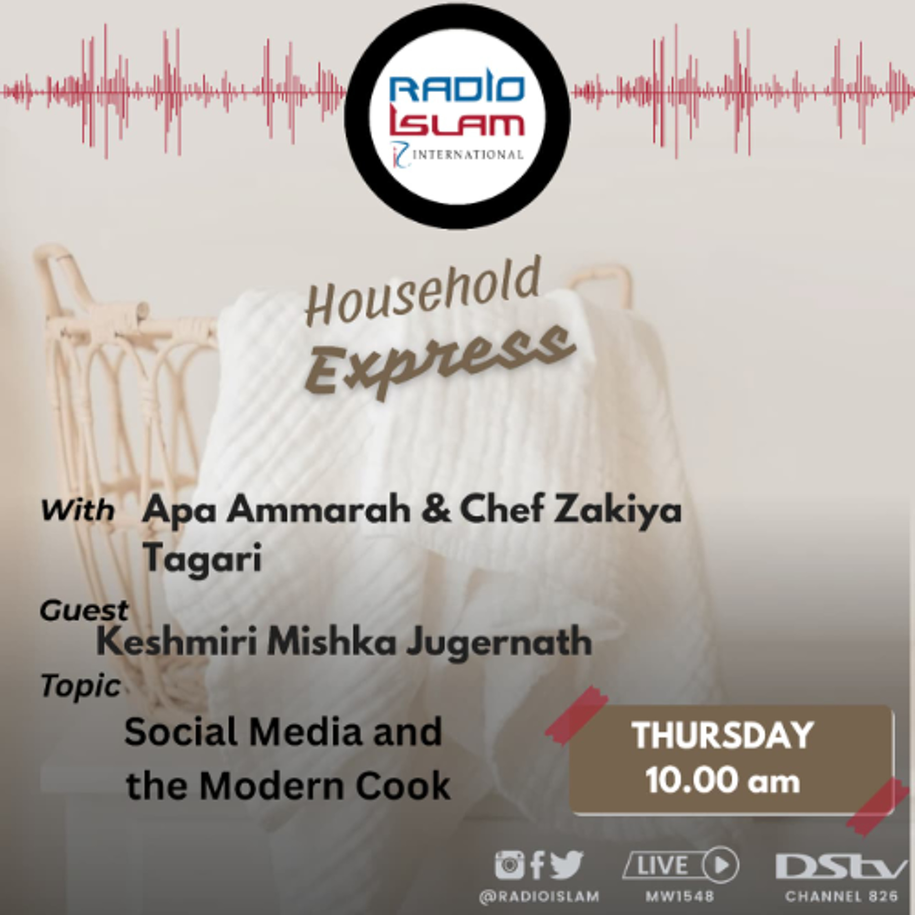 Household Express:Social Media and the Modern Cook Guest Keshmiri Mishka Jugernath