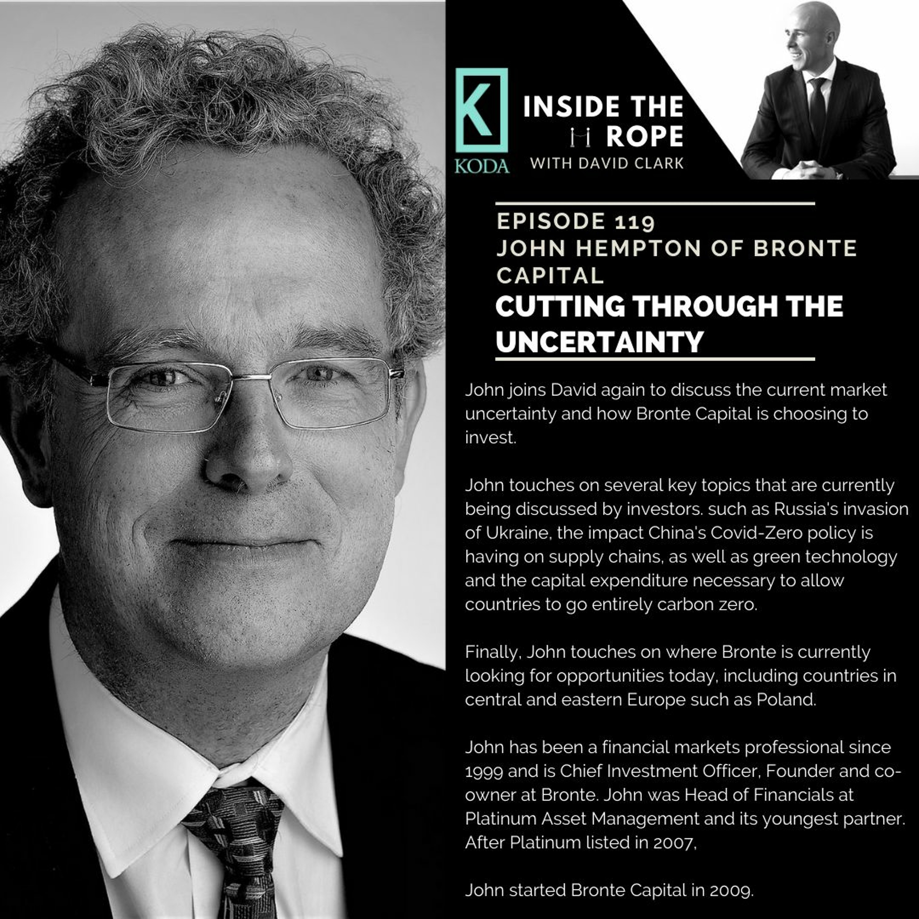 Episode 119: John Hempton - Cutting through the uncertainty