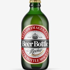 86+ Download Free Green Glass Beer Bottle Mockup Mockups PSD Templates
