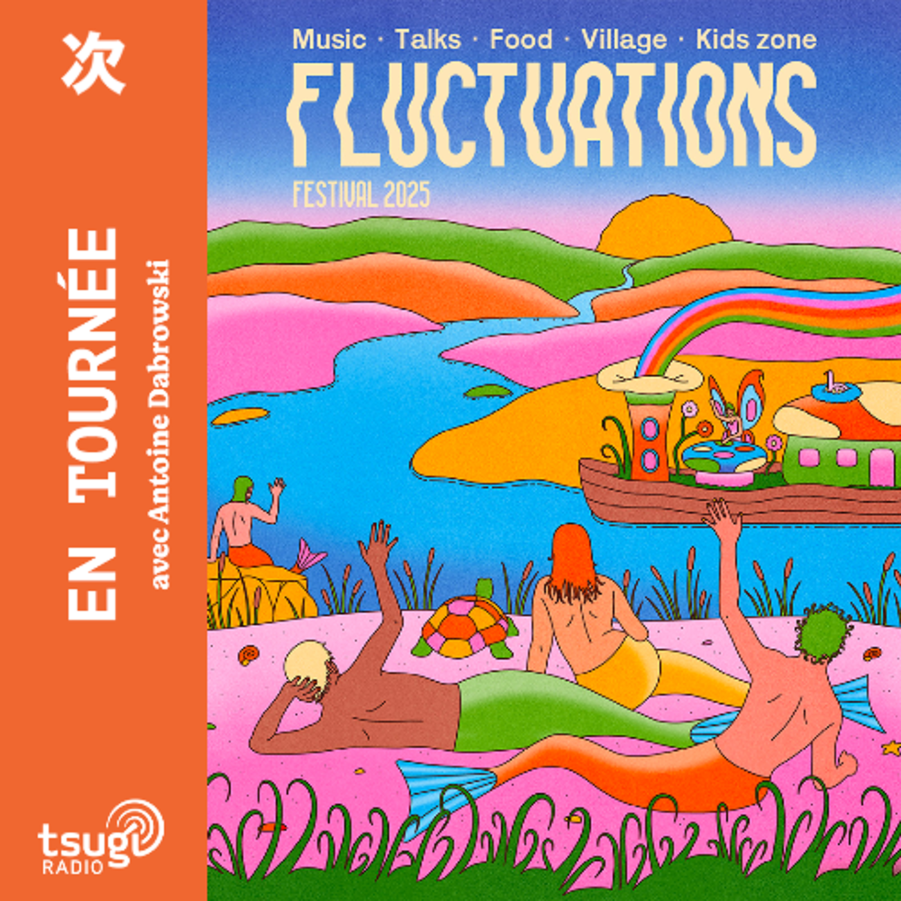 Fluctuations en direct de La Javelle : Maxence, Edeha Noire, Gang Bambi, Gilliane Coudrey, Philippe Grandcolas