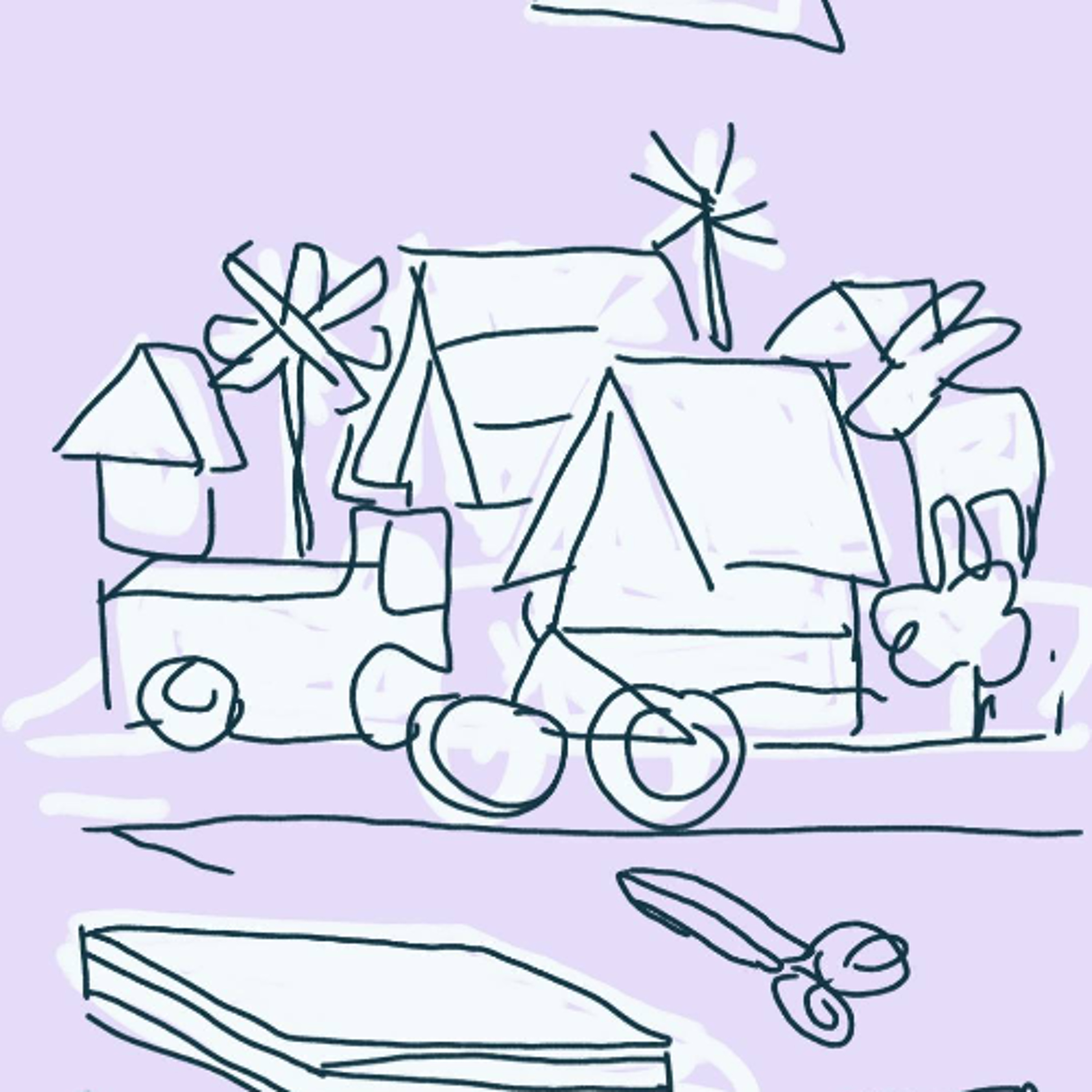 นิทานยิ้มแย้มแก้มใส (EP 199 นิทานชุดเด็กชายแตงโม ตอน เมืองกระดาษ) episode artwork