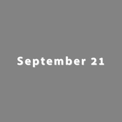 September 21