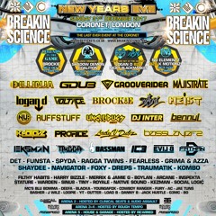 Majistrate B2B Heist x Dreps + Kombo - Last Ever Event At The Coronet NYE 2017-18