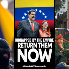 Stand with Venezuela against the USA's criminal regime change attempt